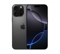 Мобільний телефон Apple iPhone 16 Pro Max 256Gb eSim Black Titanium (Grade B) USED (iP16PM2eBkT_B)