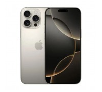 Мобільний телефон Apple iPhone 16 Pro Max 256Gb eSim Natural Titanium (Grade B) USED (iP16PM2eNaT_B)