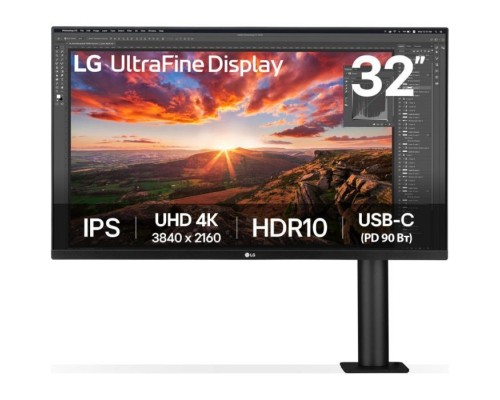 Монітор LG 32UN880K-B