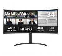 Монітор LG 34WR55QK-B