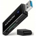 Зчитувач флеш-карт AXAGON USB-A 3.2 to SD/microSD 5Gbps black (CRE-S2N)