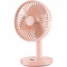 Вентилятор Jisulife Desktop small fan 01 Pink