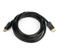 Кабель мультимедійний DisplayPort M to DisplayPort M 5.0m 8K/4K black Atcom (50121)