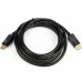 Кабель мультимедійний DisplayPort M to DisplayPort M 5.0m 8K/4K black Atcom (50121)