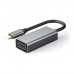 Перехідник USB-C to VGA F USB 3.0 Full HD 1080p 60Hz dark gray Dynamode (DM-AD-USB-C-VGA)