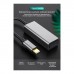Перехідник USB-C to VGA F USB 3.0 Full HD 1080p 60Hz dark gray Dynamode (DM-AD-USB-C-VGA)