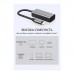 Перехідник USB-C to VGA F USB 3.0 Full HD 1080p 60Hz dark gray Dynamode (DM-AD-USB-C-VGA)