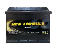 Акумулятор автомобільний NEW FORMULA Optima 60Ah (+/-) (510EN) (5601103252)