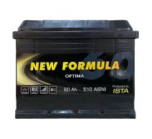 Акумулятор автомобільний NEW FORMULA Optima 60Ah (+/-) (510EN) (5601103252)
