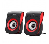 Акустична система Havit SK599 USB 6W Black/Red (6950676205978)