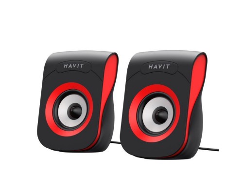 Акустична система Havit SK599 USB 6W Black/Red (6950676205978)