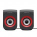 Акустична система Havit SK599 USB 6W Black/Red (6950676205978)
