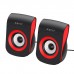 Акустична система Havit SK599 USB 6W Black/Red (6950676205978)