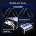 Кабель мультимедійний HDMI M to HDMI M 2.0m 8K60Hz 48Gbps braided black Ugreen (85169)