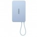 Батарея універсальна Ugreen 10000mAh 30W 1xUSB-C + 15W Magnetic Wireless + cable USB-C blue (65839B)