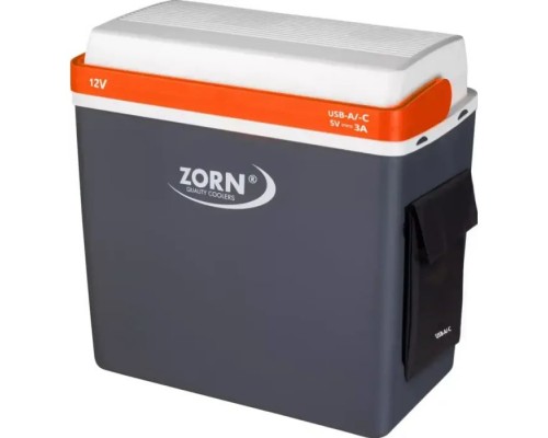 Автохолодильник Zorn Z-24 + USB 12 V сірий (4251702500954)