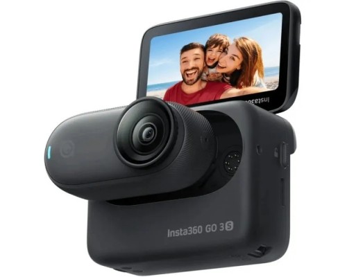 Екшн-камера Insta360 GO 3S Standard Edition 128 GB Midnight Black (6970357857494)