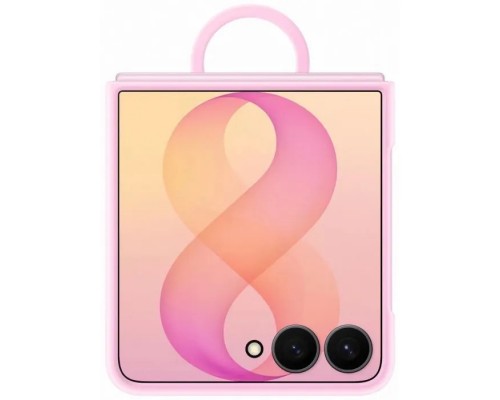 Чохол до мобільного телефона Samsung Galaxy Flip 8 Silicone Ring Magnet Pink (EF-EF776CVEGUA)
