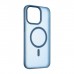 Чохол до мобільного телефона Armorstandart Mystiq MagCase Apple iPhone 15 Pro Max Blue (ARM91567)