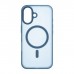 Чохол до мобільного телефона Armorstandart Mystiq MagCase Apple iPhone 16 Blue (ARM91573)