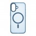 Чохол до мобільного телефона Armorstandart Mystiq MagCase Apple iPhone 16 Blue (ARM91573)
