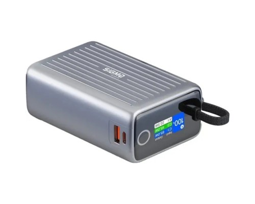 Батарея універсальна Sigma X-power SI25A5QLX 25000mAh, 100W (4827798848715)