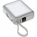 Батарея універсальна Choetech 10000mAh, 35W. PD/3.0, LED Display, buid-in type-C cabel, Grey (B832-GY)