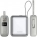 Батарея універсальна Choetech 10000mAh, 35W. PD/3.0, LED Display, buid-in type-C cabel, Grey (B832-GY)