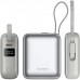 Батарея універсальна Choetech 10000mAh, 35W. PD/3.0, LED Display, buid-in type-C cabel, Grey (B832-GY)