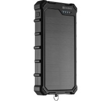 Батарея універсальна Sandberg 10000mAh, 22.5W, PD, Solar, CampLED, PowerThrough, IP65 (421-23)