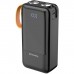 Батарея універсальна ColorWay 30 000 mAh PowerHub PD/22.5W, QC/4.0, Black (CW-PB300LP07BK)