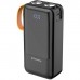 Батарея універсальна ColorWay 30 000 mAh PowerHub PD/22.5W, QC/4.0, Black (CW-PB300LP07BK)