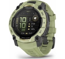 Смарт-годинник Garmin Instinct 3, 50mm, AMOLED, Fern Green/Gray, Fern Green Band, GPS смарт-годинник (010-03020-02)