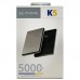 Батарея універсальна BePhone 5000mAh, 15W, MagSafe, grey (BP-K5-GR)