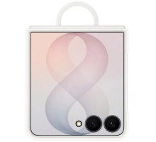 Чохол до мобільного телефона Samsung Silicone Ring Magnet Flip 8 White (EF-EF776CWEGUA)