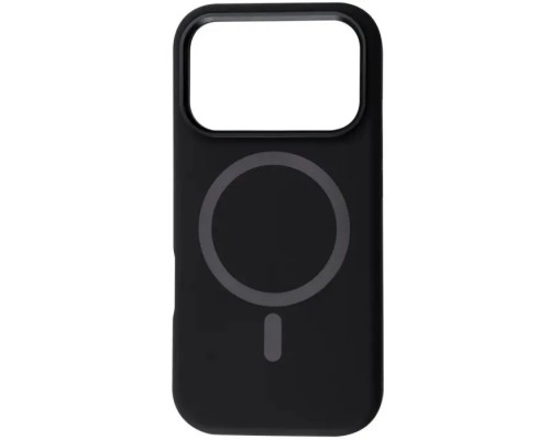 Чохол до мобільного телефона BeCover FIBRA Silicone OmniMag Apple iPhone 17 Pro Black (716213)