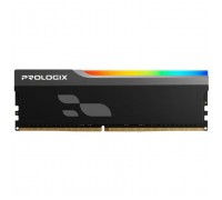 Модуль пам'яті для комп'ютера DDR4 16GB 3600 MHz Onyx Black RGB Prologix (PRO16GB3600YBR4)