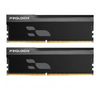 Модуль пам'яті для комп'ютера DDR4 32GB (2x16GB) 3200 MHz Onyx Black Prologix (PRO32GB3200YB4K)