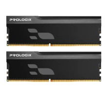 Модуль пам'яті для комп'ютера DDR4 32GB (2x16GB) 3200 MHz Onyx Black Prologix (PRO32GB3200YB4K)