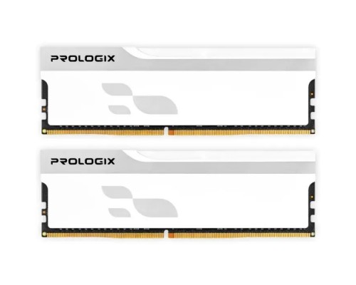 Модуль пам'яті для комп'ютера DDR4 32GB (2x16GB) 3600 MHz Onyx White Prologix (PRO32GB3600YW4K)