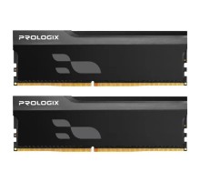 Модуль пам'яті для комп'ютера DDR5 32GB (2x16GB) 5600 MHz Onyx Black Prologix (PRO32GB5600YB5K)