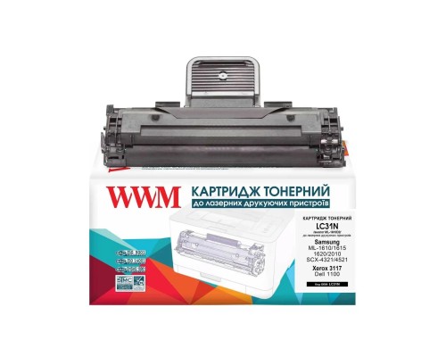 Картридж WWM для Samsung ML-1610/2010/XEROX 3117/3122 (LC31N)