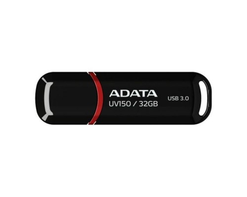 USB флеш накопичувач ADATA 32Gb UV150 Black USB 3.0 (AUV150-32G-RBK)