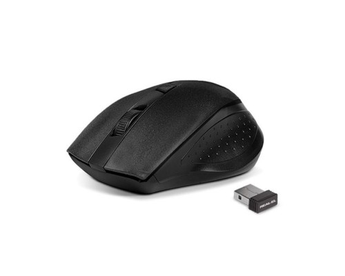 Мишка REAL-EL RM-300 black-grey