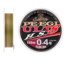 Шнур Sunline PE EGI ULT HS8 180m #0.4/0.104mm 3.3kg (1658.07.33)