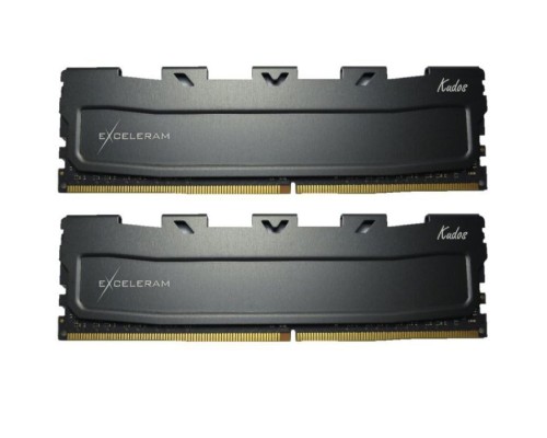 Модуль пам'яті для комп'ютера DDR3L 16GB (2x8GB) 1600 MHz Black Kudos eXceleram (EKBLACK3161611LAD)
