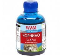 Чорнило WWM Canon IPF-107 200г Cyan IPF-107С (C67/C)