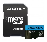 Карта пам'яті ADATA 32GB microSD class 10 UHS-I A1 Premier (AUSDH32GUICL10A1-RA1)