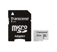 Карта пам'яті Transcend 32GB microSDHC class 10 UHS-I U1 (TS32GUSD300S-A)