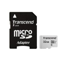 Карта пам'яті Transcend 32GB microSDHC class 10 UHS-I U1 (TS32GUSD300S-A)